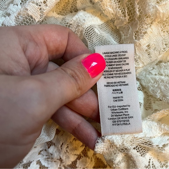 Free People Ladybird lace tank in white size small - Picture 6 of 6